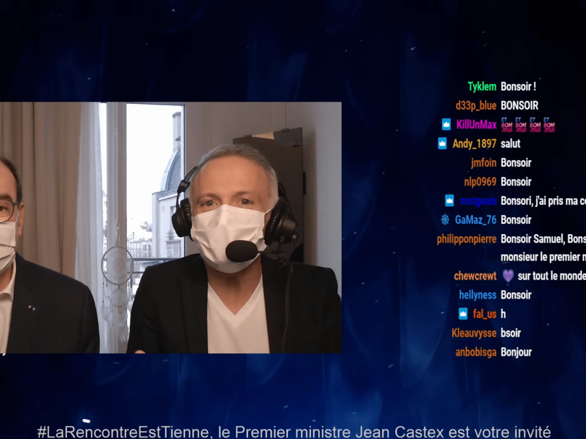 Jean Castex et Samuel Etienne sur Twitch : double&nbsp;déception